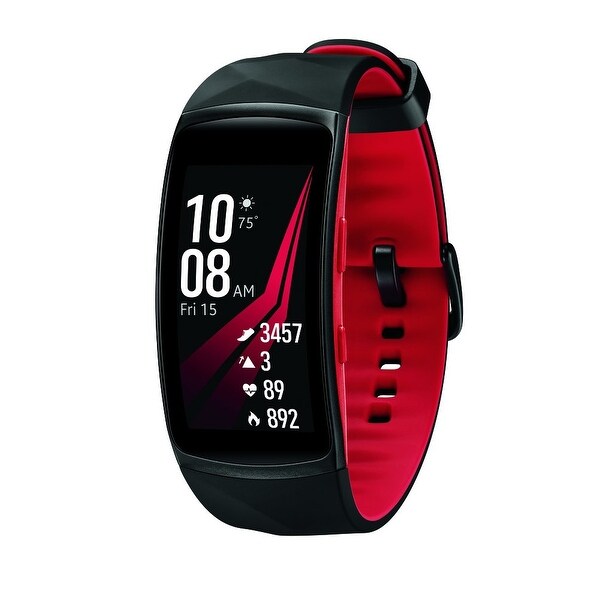 samsung gear fit 2 pro red large