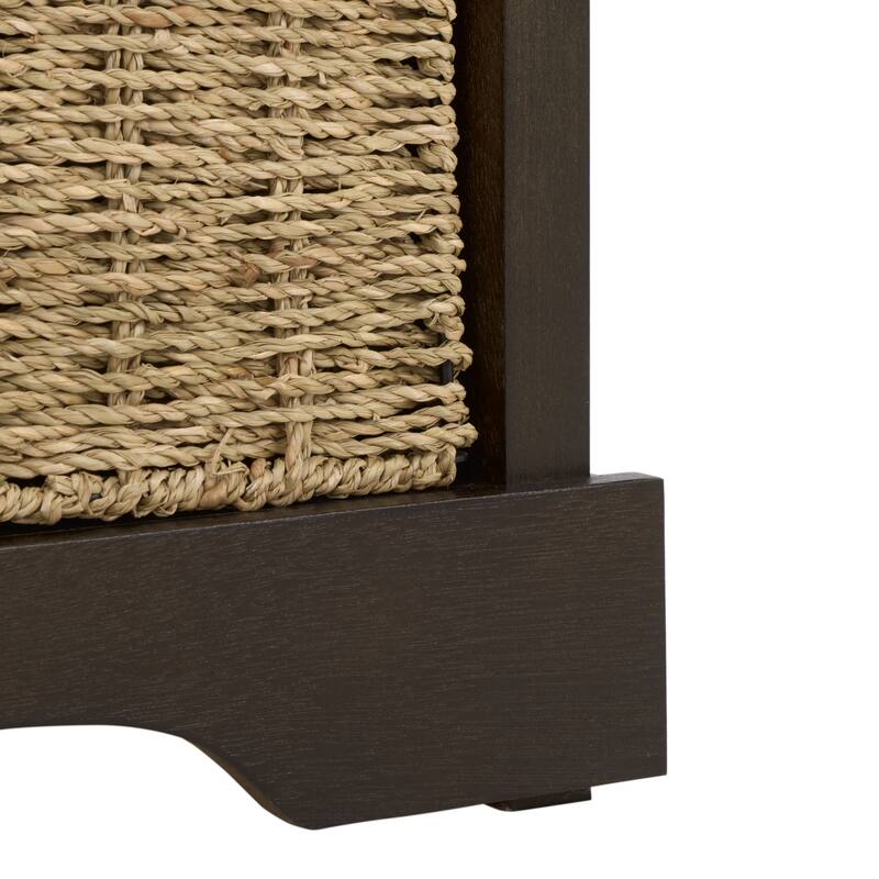 SAFAVIEH Eola Grey/ White Storage Bench - 47" x 16.1" x 19.9" - 47"W x 16"D x 20"H