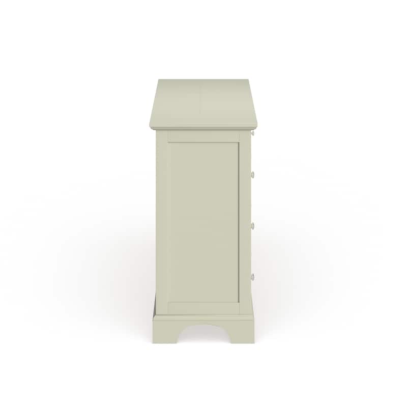 Copper Grove Stanislaus White 8-drawer Dresser with Optional Mirror