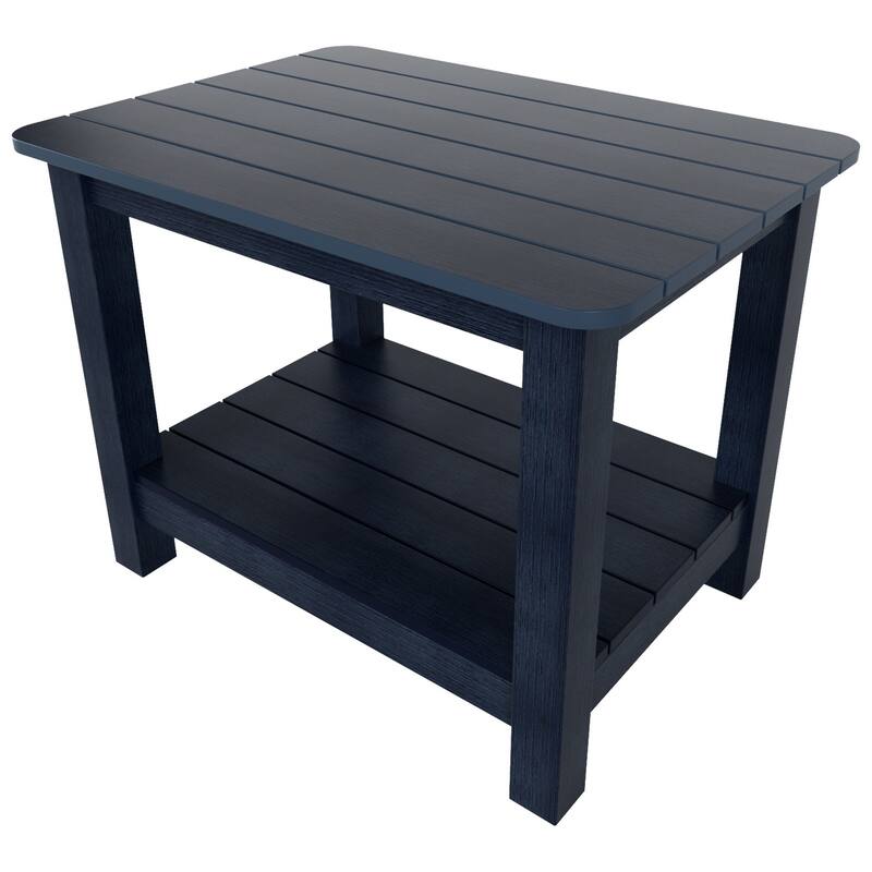 Vineyard HIPS Outdoor Eco-Friendly Coffee Table and Side Tables (3-Piece Set)