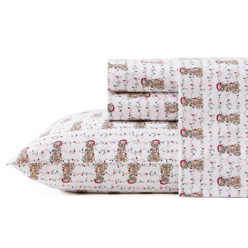 Tommy Bahama Cotton Printed Sheet Sets and Pillowcase Pairs - King - Wrapped Up Red