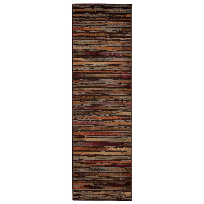 Nourison Paramount Contemporary Stripes Area Rug