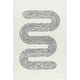 preview thumbnail 4 of 11, Michaela Casual Solid Color Wool Area Rug Off-White/Black - 2' x 3'