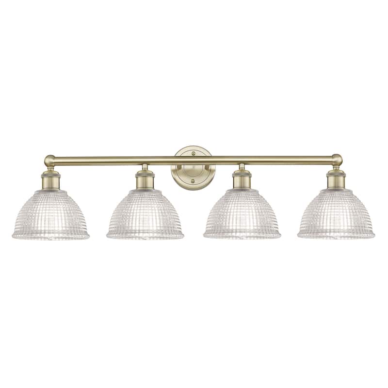Innovations Lighting 616-4W-11-35 Arietta Vanity Arietta 4 Light 35" - Antique Brass / Clear
