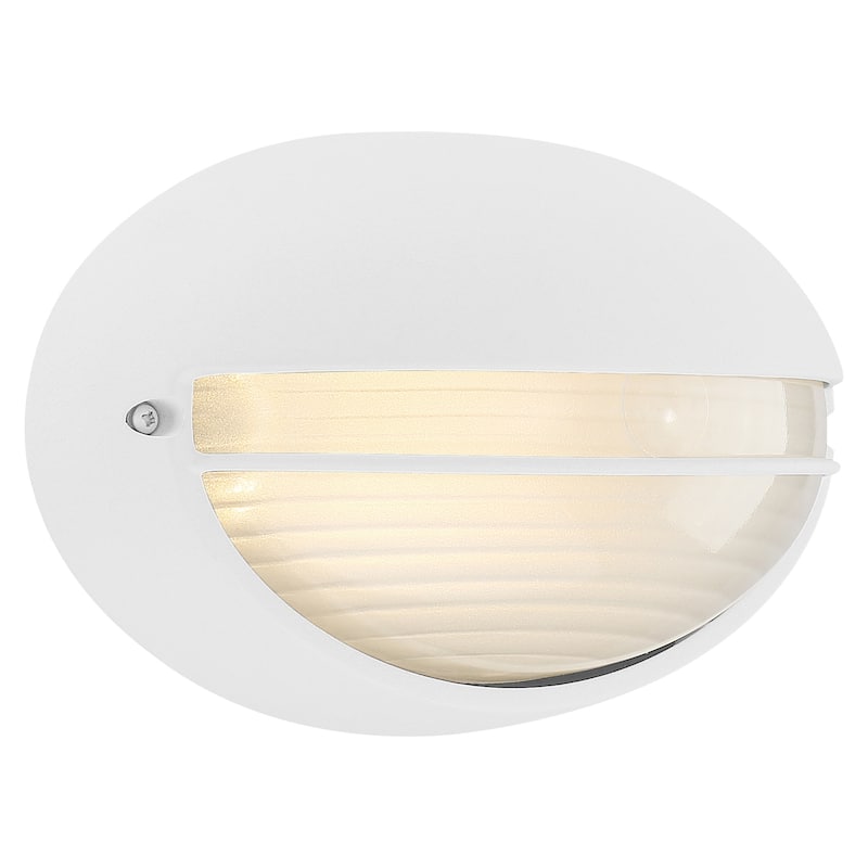 Access Lighting Clifton 5" Tall LED Outdoor Wall Sconce - White