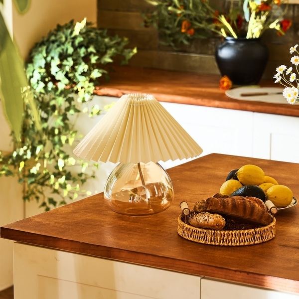Yellow lampshade for table lamp on sale