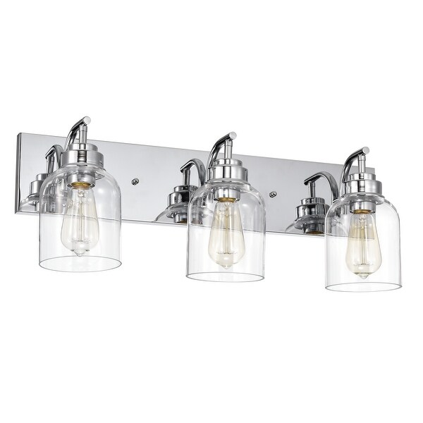 3 Light Chrome Bath Vanity Light