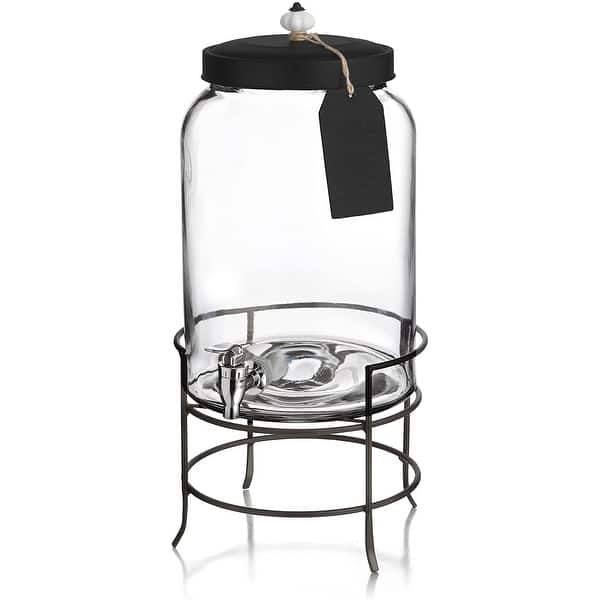 3 Gallon Style Setter Franklin Glass Beverage Dispenser - Bed Bath & Beyond  - 34036053
