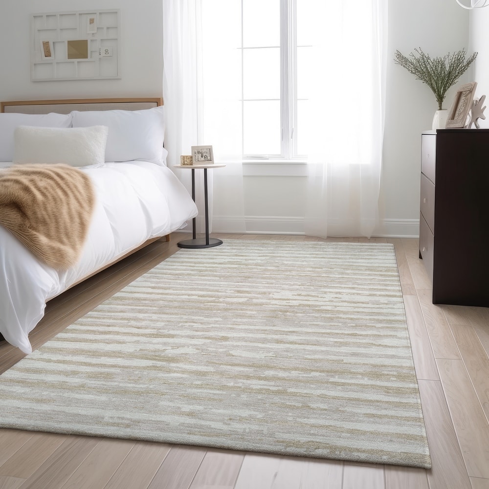 Premium Washable Super Soft Modern Scratches Mayfield Rug