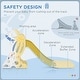 preview thumbnail 6 of 8, Kids Indoor Slide,Small Toddler Slide,Space Toy Playset for Girls&Boys
