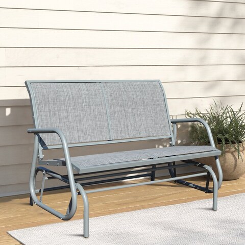 Outdoor Patio Glider Bench Seat