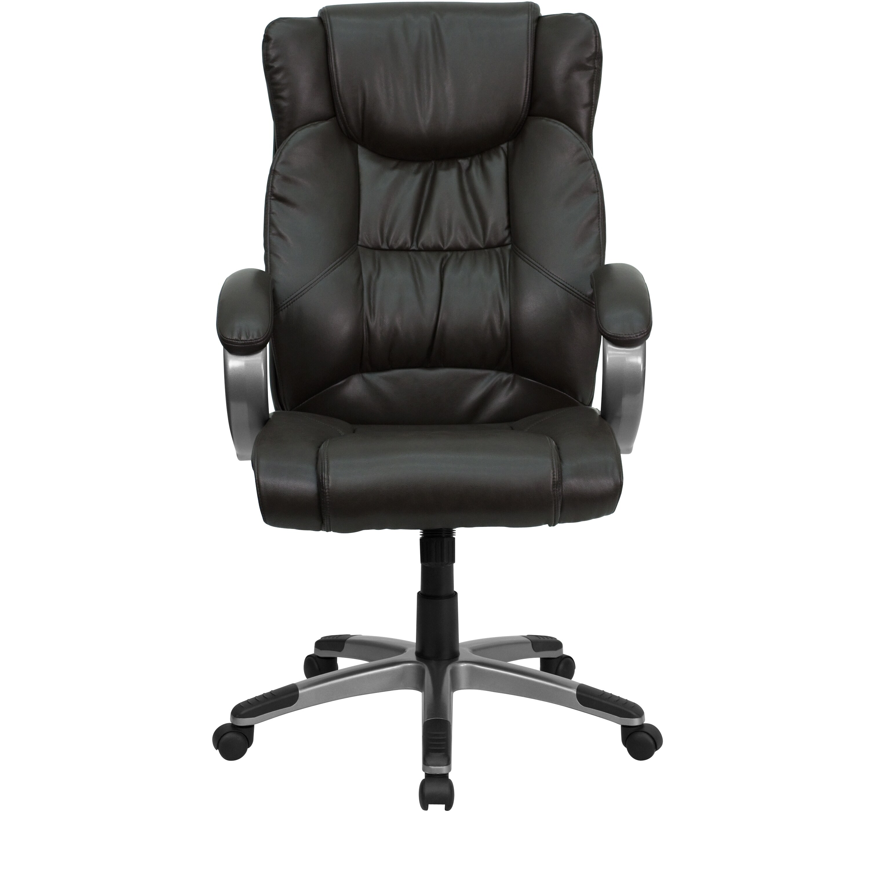 Ripple black best sale leather office chair