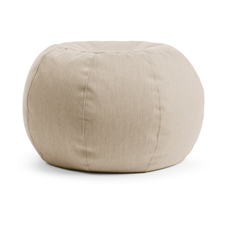 Bump Indoor/ Outdoor Ottoman - Taupe