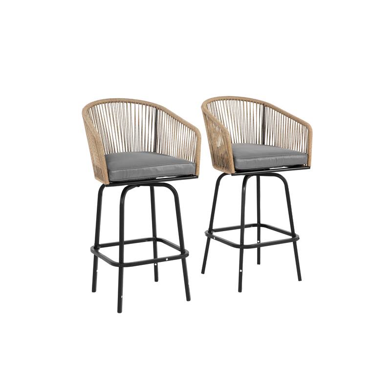 Outdoor Bar Stools Set Of 2