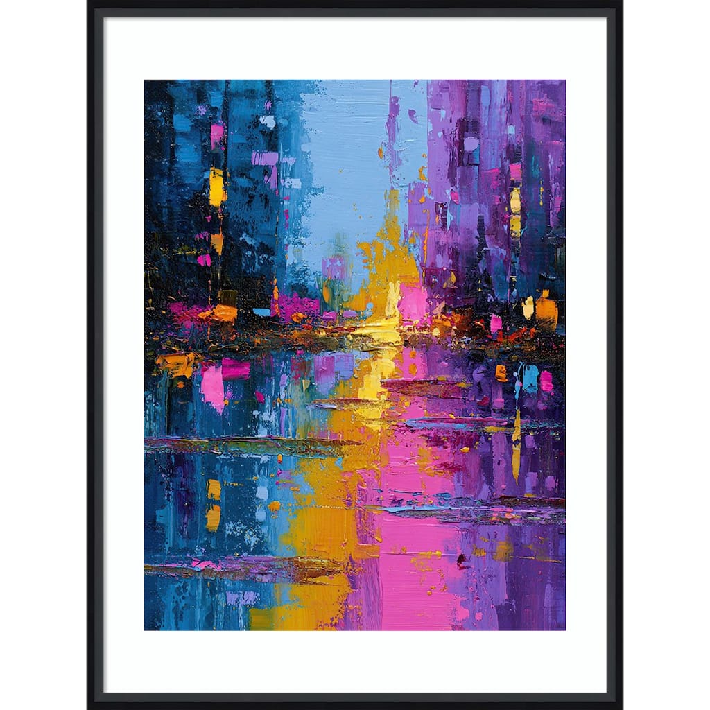 Radha Krishna Vintage Miniature Lotus Peacock Love by Tradelink inhouse artist Wood Framed Wall Art Print