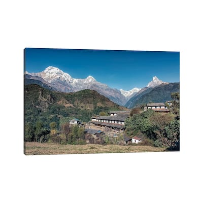 iCanvas "Ghandruk Village" by Manjik Pictures Canvas Print