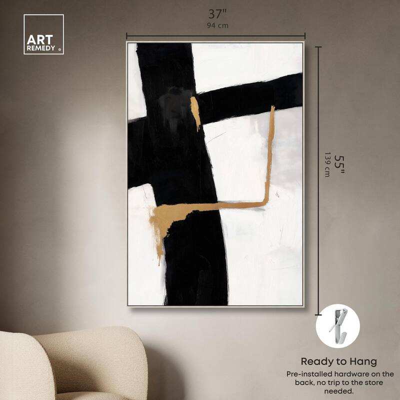 Dichotomy IV Canvas by Art Remedy