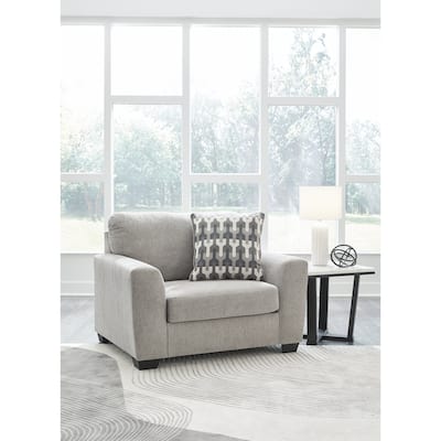 Signature Design by Ashley Avenal Park Gray Oversized Chair - 52"W x 40"D x 40"H