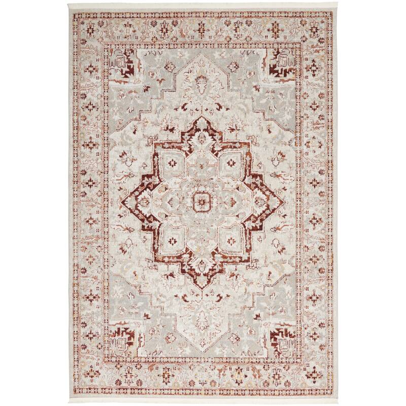 Nourison Geneva Traditional Persian Medallion Area Rug