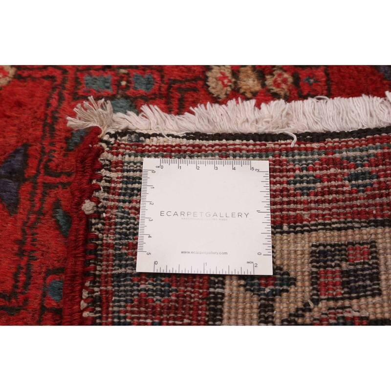 ECARPETGALLERY Hand-knotted Konya Anatolian Beige, Red Wool Rug - 3'9 x 11'2