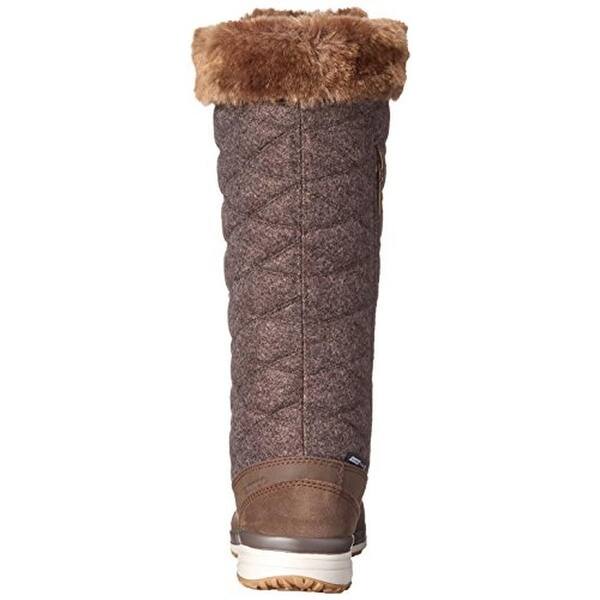 Shop Salomon Womens Hime High Winter Boots Quilted Faux Fur Lined
