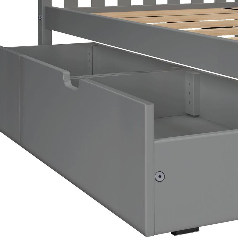 Max and Lily Full Bed with Under Bed Storage Drawers