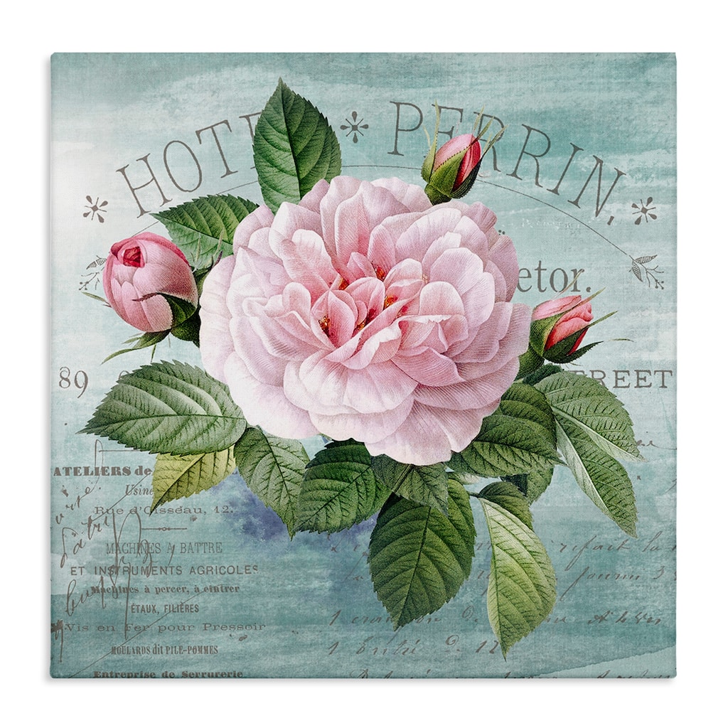 Stupell Bright & Rustic Tropical Bloom Canvas Wall Art Design By Susan Arnot