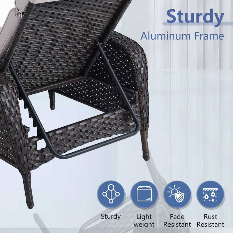 Patio Lounge Chairs Single Lounge Chaise