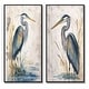 preview thumbnail 2 of 10, Designart "Heron By The Waterside Watercolour I" Animals Wall Art Décor Gallery Wall Set For Home Decor