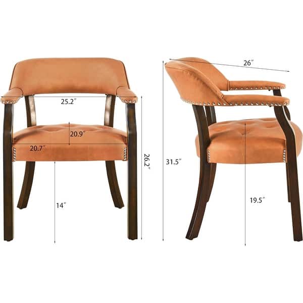 Solid Wood Dining Chairs with Upholstered,Office Desk Chair with