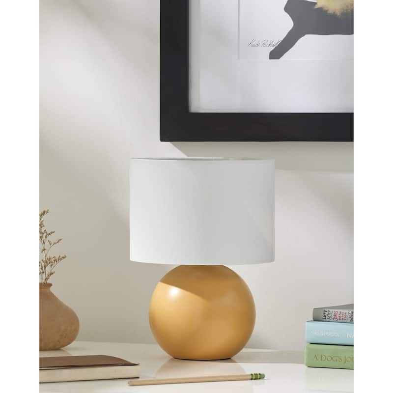 Livabliss Elio Traditional Accent Table Lamp - Bright Yellow
