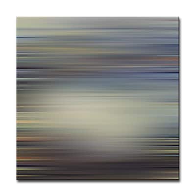 Blur Stripes III' Abstract Wrapped Canvas Wall Art