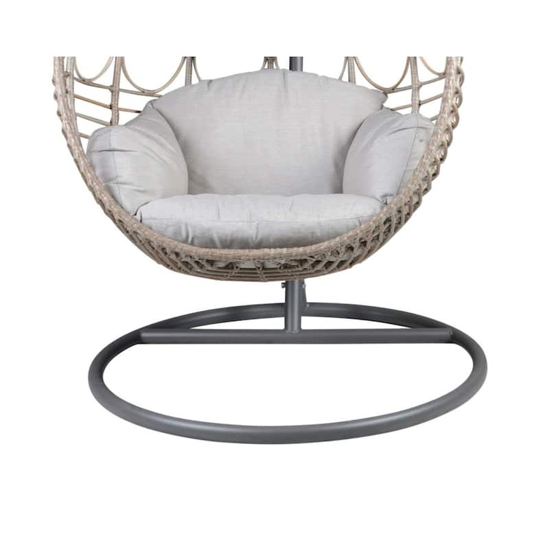 Lozova Hanging Basket Chair, Wood