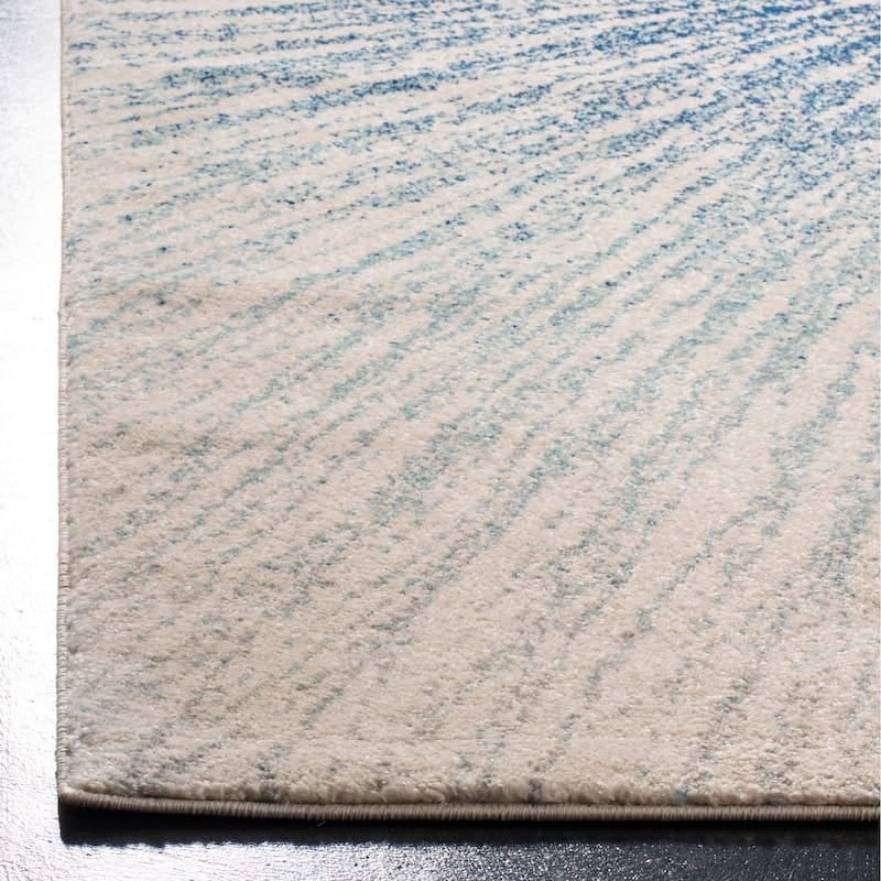 SAFAVIEH Evoke Juli Abstract Boho Burst Rug - 2'2" x 5' - Royal/Ivory
