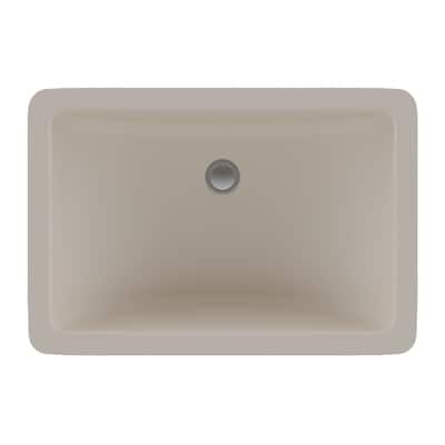 Lexicon Platinum V214 Quartz Composite Rectangle Vanity Sink - Galaxy Beige