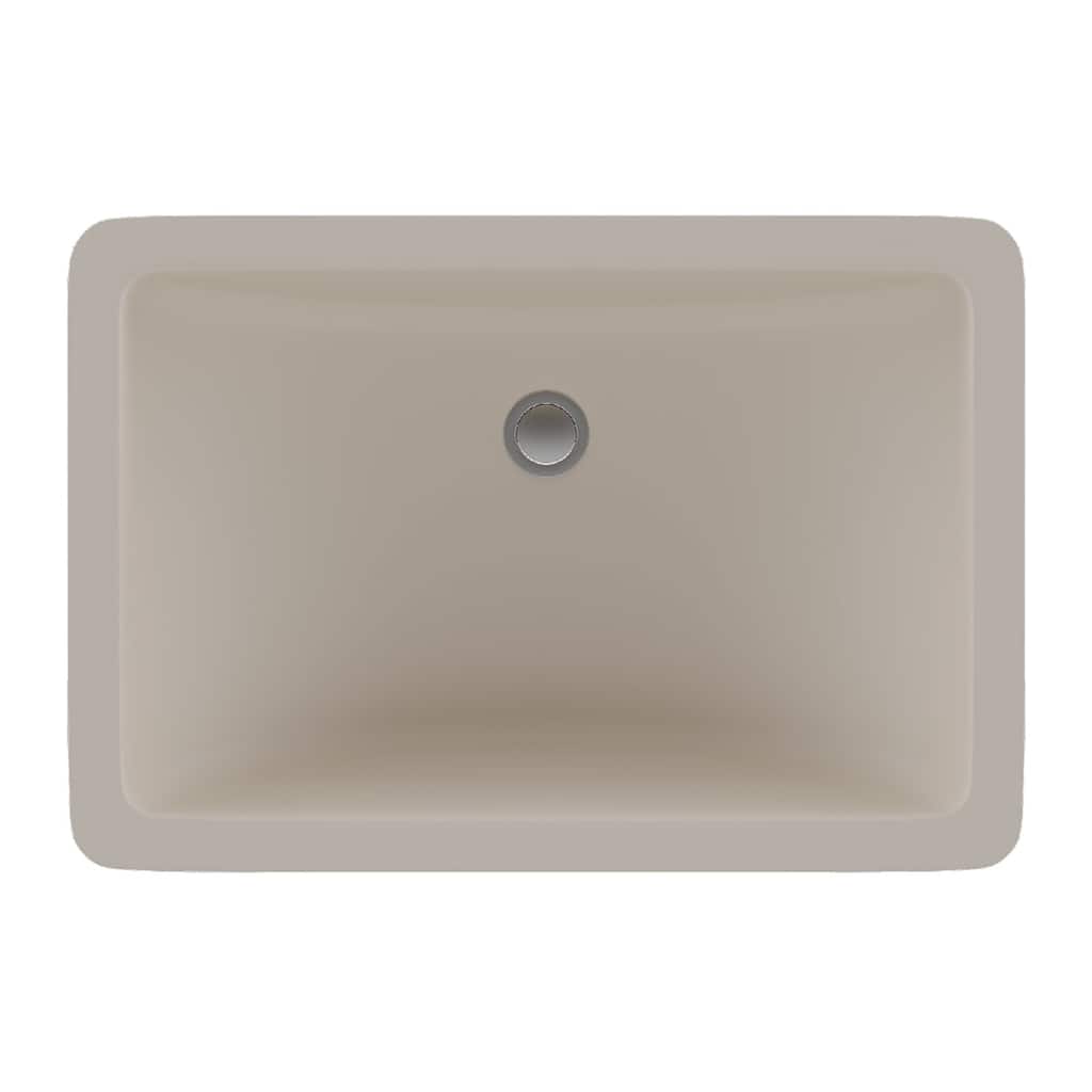 Lexicon Platinum V214 Quartz Composite Rectangle Vanity Sink - Galaxy Beige