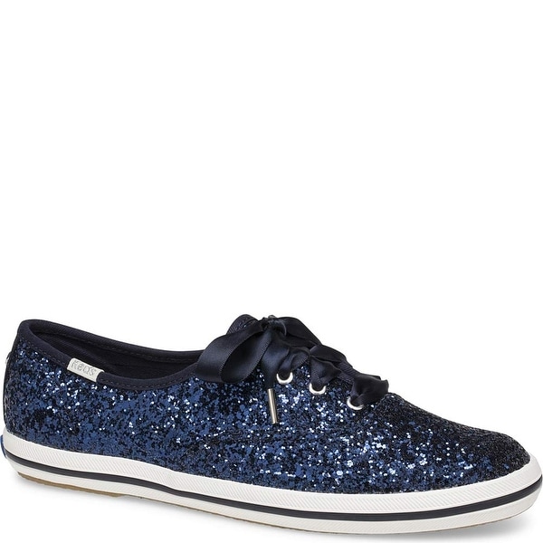 Keds Womens Champion Glitter Fashion Sneakers