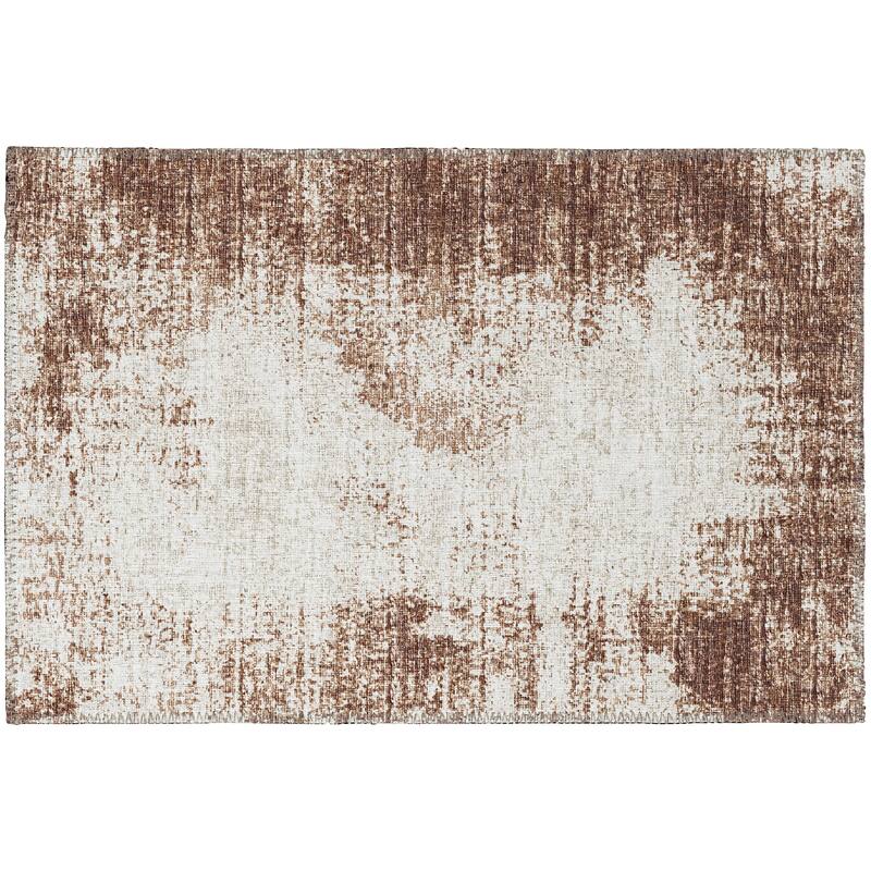 Indoor/Outdoor Rylee Modern Bordered Washable Rug