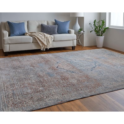 Gilford R39GV Medallion Transitional Area Rug
