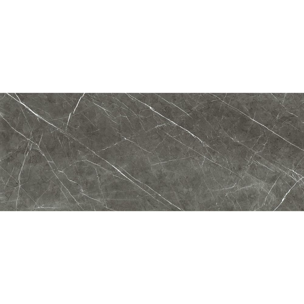 Penthouse 4x12 Polished Marble Look Porcelain Subway Tile - Floor, Wall
