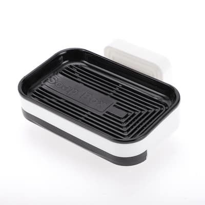 Wall Mounted Single Layer Soap Dish for Bathroom Kitchen