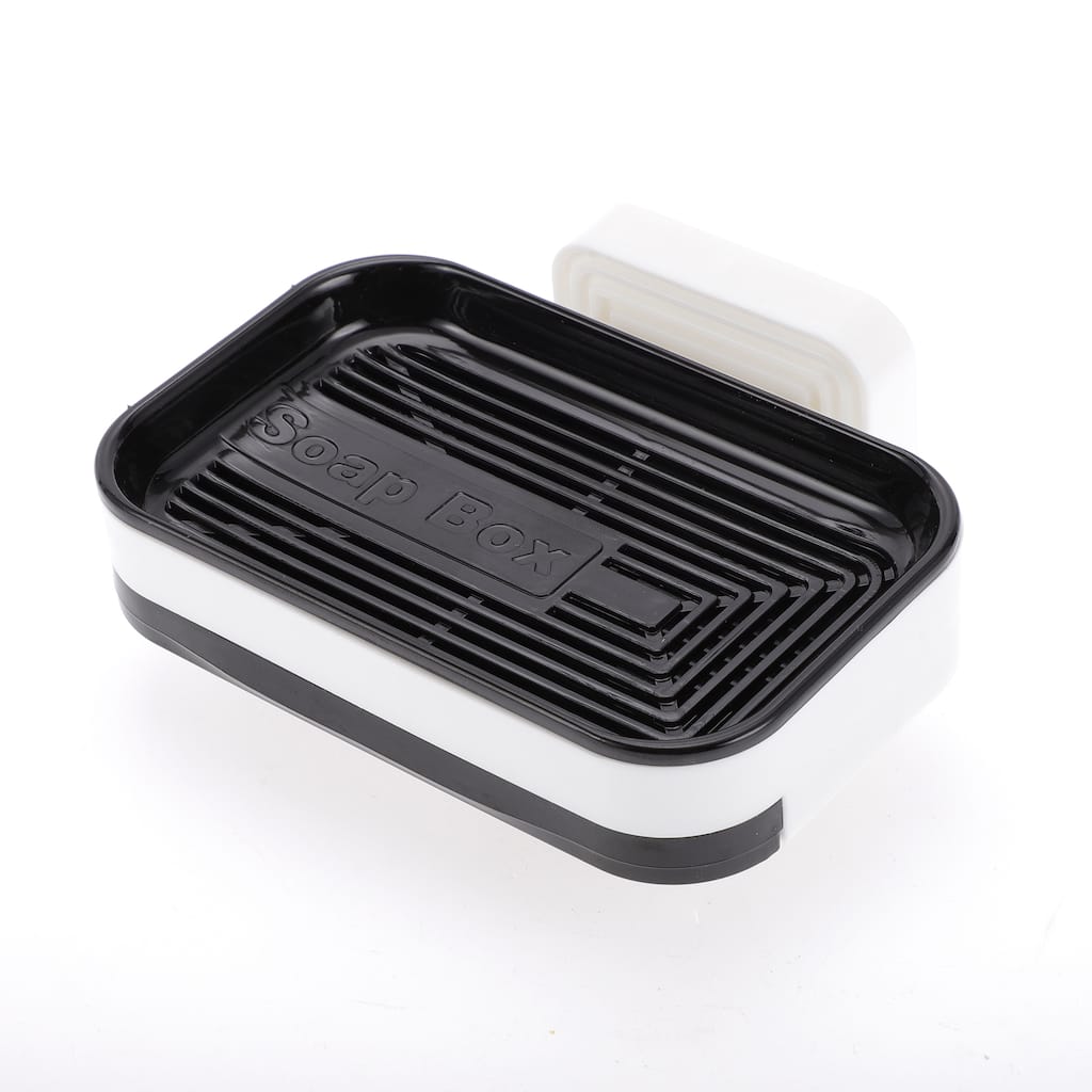 Wall Mounted Single Layer Soap Dish for Bathroom Kitchen