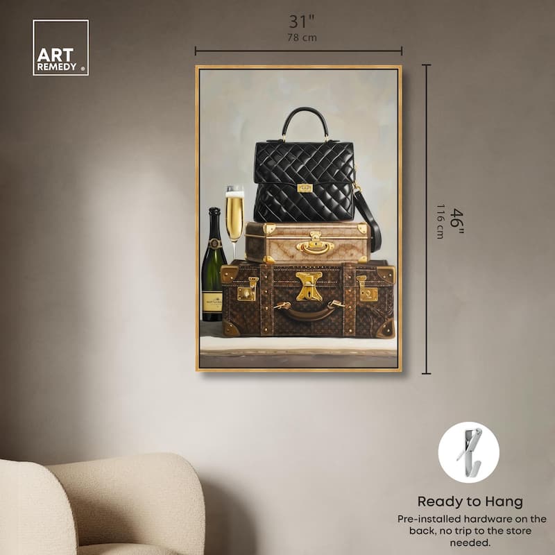 Getaway Necessities Canvas by Art Remedy