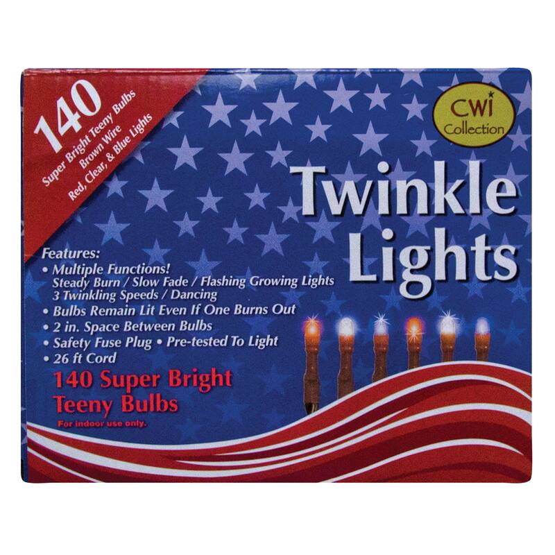 Americana Twinkle Lights 140 ct.