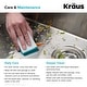 preview thumbnail 11 of 11, KRAUS Standart PRO Stainless Steel 30 in 1-Bowl Farmhouse Kitchen Sink