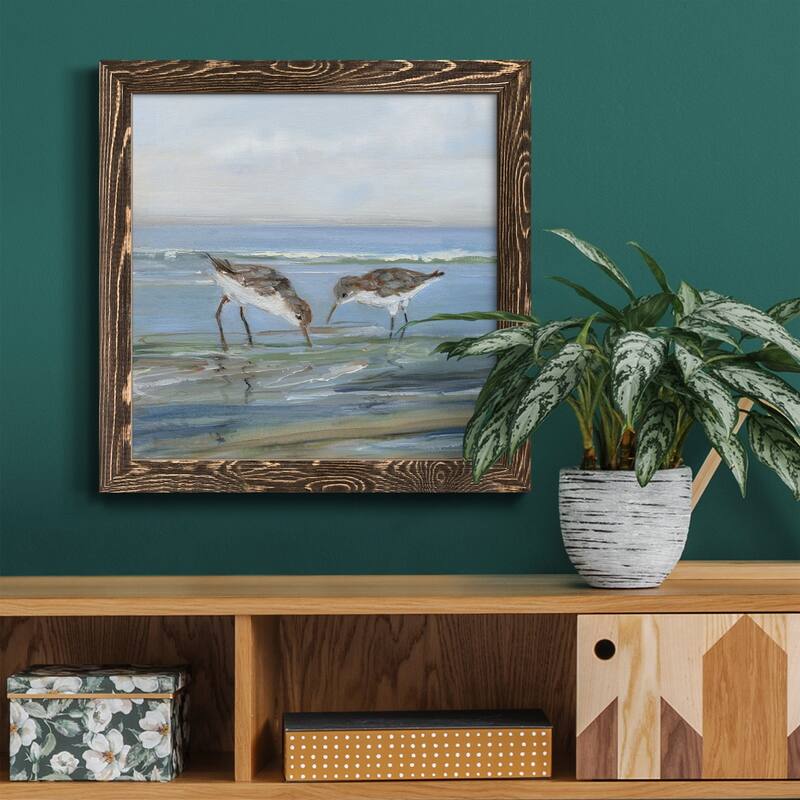Seabird Beach II-Premium Framed Canvas - Ready to Hang