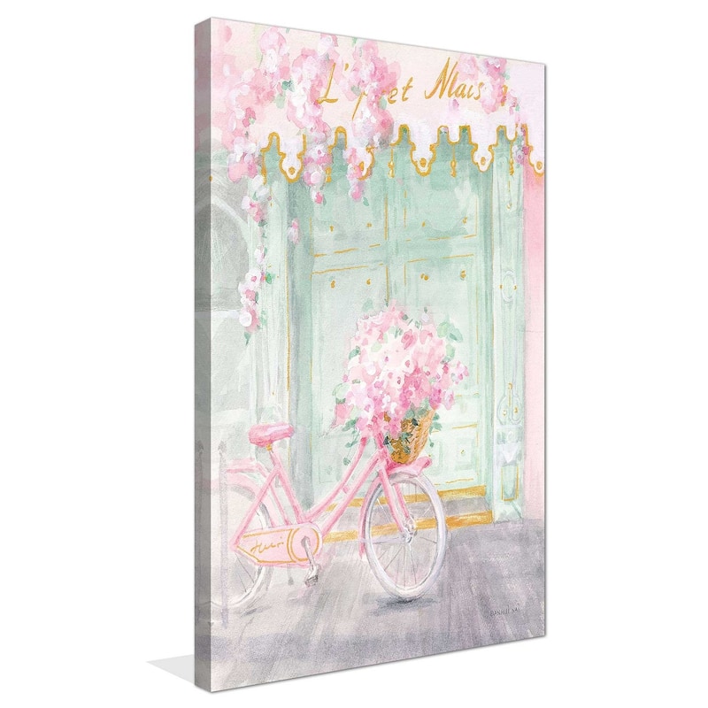 "Pastel Paris I" by Danhui Nai Print on Canvas