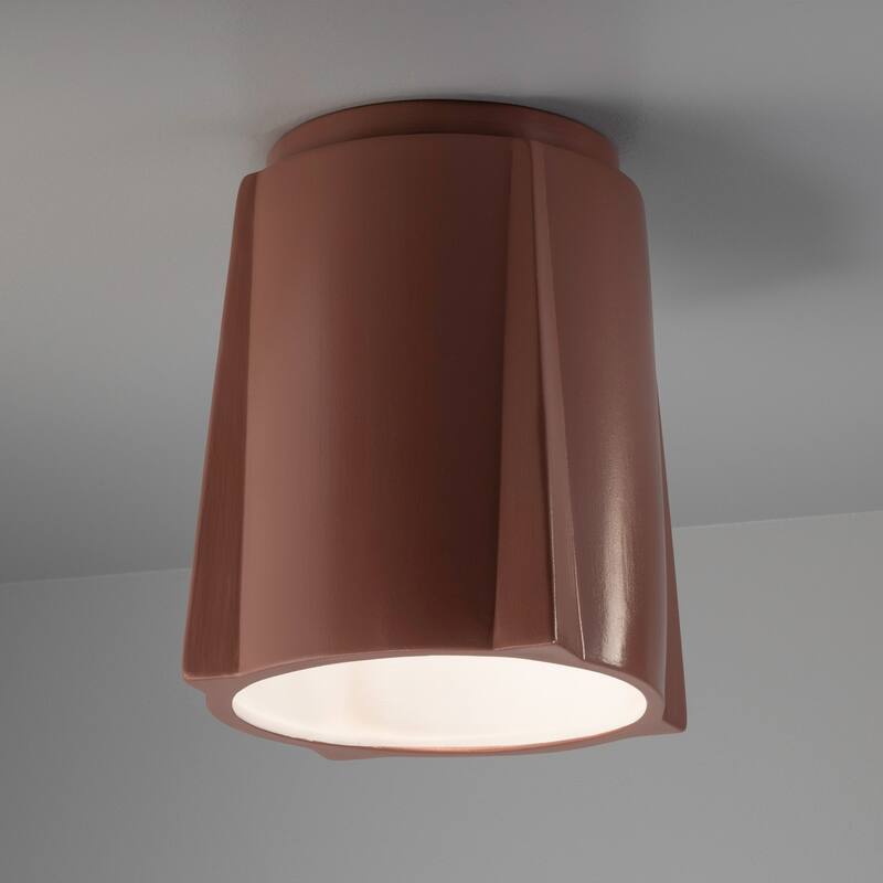 Justice Design Group Radiance Compass Ceramic Flush-Mount Light