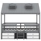 preview thumbnail 14 of 38, Merax House Bed with Roof and 4 drawers