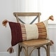 preview thumbnail 1 of 18, Rizzy Home Striped Hand-crafted Throw Pillow